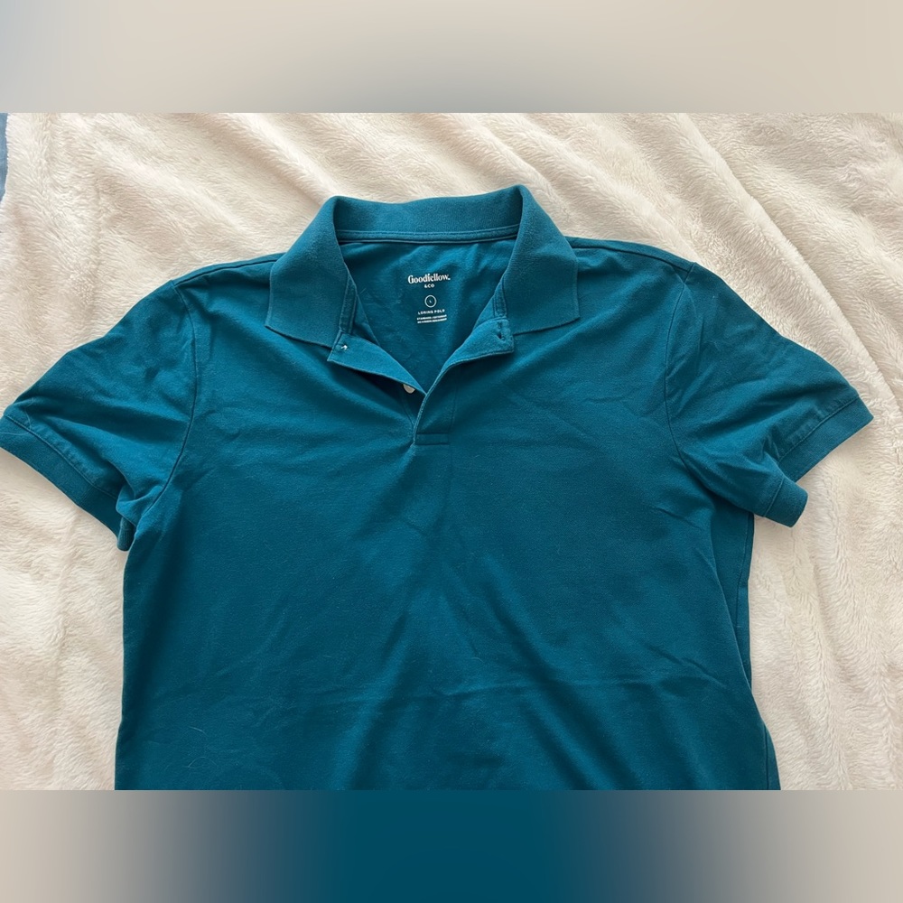 Teal Goodfellow Men’s Polo